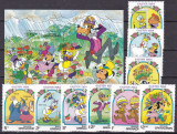 Grenada Grenadines 1984 Disney Pasti MI 590-598 + bl. 79 MNH, Nestampilat