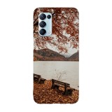 Husa compatibila cu Oppo A77 model Scenery lake, Silicon, TPU, Viceversa, Transparent, Carcasa