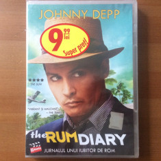 Jurnalul unui iubitor de rom The Rum Diary DVD film aventura johnny depp sigilat