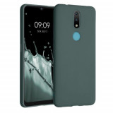 Husa pentru Nokia 2.4, Silicon, Verde, 53496.166, Carcasa