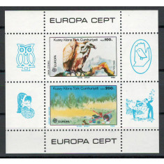 Cipru Turcia 1986 179/80 MNH - Europa - Protectia naturii si a mediului