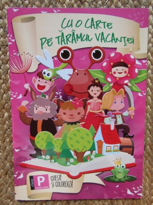 CU O CARTE PE TARAMUL VACANTEI CLASA PREGATITOARE LECTURI LITERARE foto