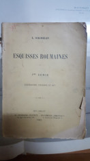 L. Bachelin, Schi?e romane?ti, Esquisses roumaines, Seria I, Bucure?ti 1903 foto