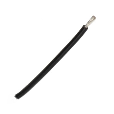 Cablu 2.5mmp silicon negru -60...+180grdC foto