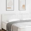 Tablie Pat Perete VidaXL 200 cm Alb PVC Ajustabila Modernă Headboard