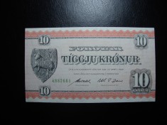 FEROE 10 KRONUR 1949 XF +
