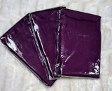 3 Seturi x2 Fete Pernă Mov, Bumbac 100% Calitate Premium, 50x75 cm, Noi/Sigilate