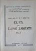 Curs Chimie Sanitara Vol. 2, Victor Nastase, 1977, Litografia IMF Iasi, Romana, 343 pagini, Stare Buna