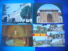 HOPCT LOT 2811 ALBA IULIA-JUD ALBA -4 CARTI POSTALE-NECIRCULATE