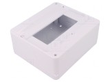 Carcasă modulară IP30 albă 8 module ABS