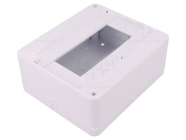 Carcasă modulară IP30 albă 8 module ABS
