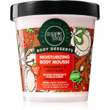 Organic Shop Body Desserts Strawberry &amp; Chocolate spuma de corp cu efect de hidratare 450 ml