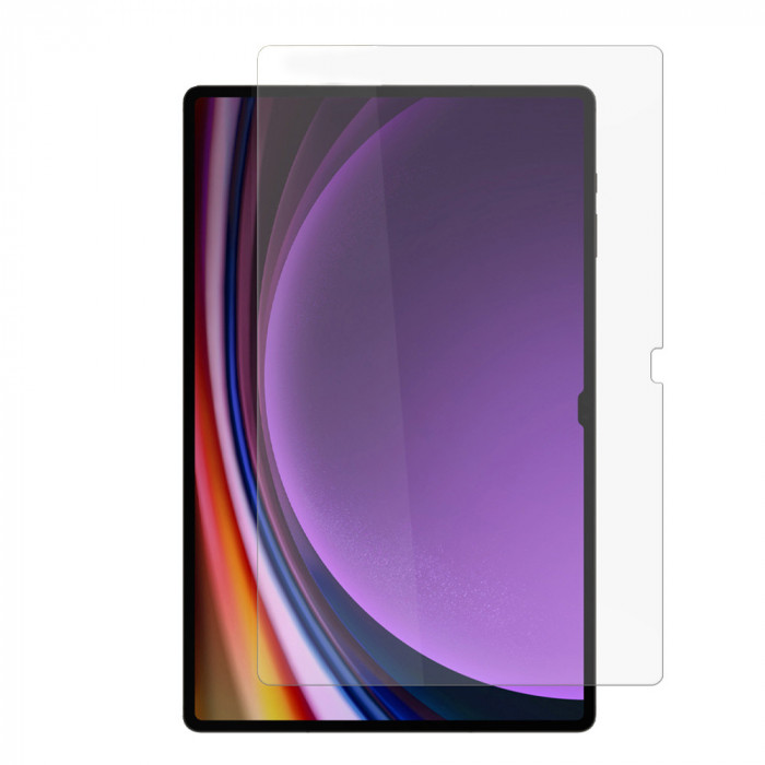 Folie tableta compatibila samsung galaxy tab s9 ultra, sticla 2.5d, 9h, transparenta