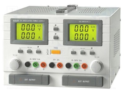 Alimentator laborator liniar multicanal 0-30VDC 0-5A AXIOMET foto