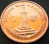 Moneda exotica 1 PENNY - ISLE OF MAN, anul 2016 *cod 1528 = A.UNC, Europa