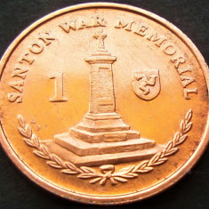 Moneda exotica 1 PENNY - ISLE OF MAN, anul 2016 *cod 1528 = A.UNC