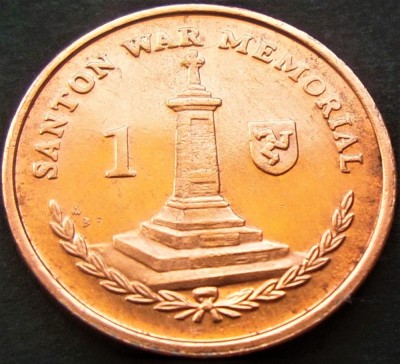 Moneda exotica 1 PENNY - ISLE OF MAN, anul 2016 *cod 1528 = A.UNC foto