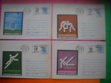 HOPCT PLIC LOT NR 33 -SET 10 PLICURI -UNIVERSIADA BUCURESTI 1981 SPORT --ROMANIA