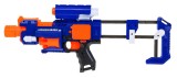 Arma de jucarie Blaze Storm Barricade semi automata cu baterii si 20 gloante, Mramiz