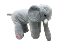 Elefant de jucarie gri 22 cm plus