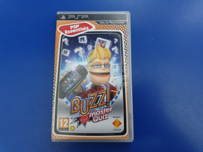 Buzz! Master Quiz - joc PSP