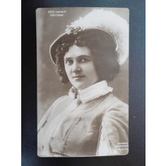 Fotografie tip carte postala, Elena Leonard in Don Caesar, inceput de secol XX