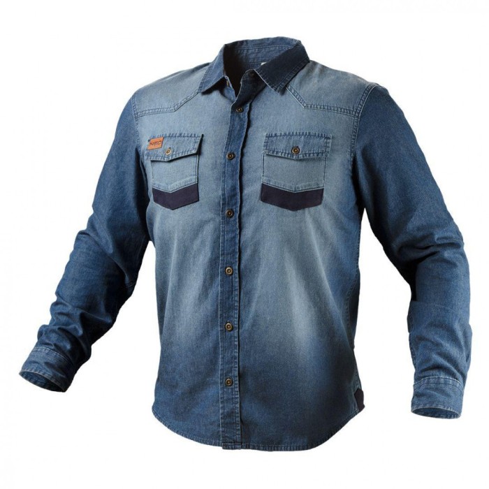 Camasa de lucru DENIM, marime S 81-549-S