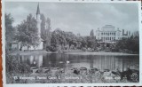 Carte postala, Bucuresti, parcul Carol I, 1942