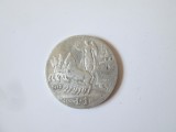 Italia 1 Lira 1912 argint,moneda din imagini la cel mai mic pret,diametrul=23 mm,greutate=5 grame
