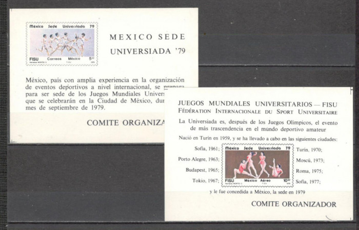 Mexic.1979 Universiada-Bl. PM.13