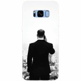 Husa silicon pentru Samsung S8 Plus, Man In Suit