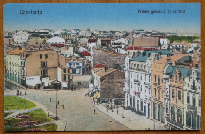 Constanta, Vedere generala si Centrul, interbelica