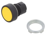Comutator acționat prin apăsare, 22mm, galben, IP65, EAO