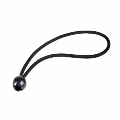 Intinzător Prelată cu Bilă, Elastic Negru 6mm x 18cm foto