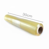 Folie Stretch Transparenta/Neagra, PVC, 30/50cm, 8/23 microni, 250/104m, Protectie Echipamente, Tatuaje, Cosmetica