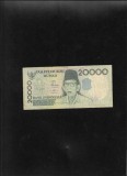 Indonesia Indonezia 20000 20.000 rupiah rupii 1998 seria029543