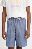 A.P.C. pantaloni scurți din amestec de in short paul COHFW.H10205