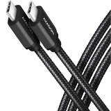 Cablu de date / incarcare AXAGON BUCM3-CM15AB USB-C la USB-C 3.2 Gen1 1.5m PD 60W 20V/3A