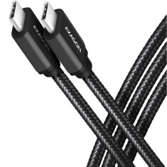 Cablu de date / incarcare AXAGON BUCM3-CM15AB USB-C la USB-C 3.2 Gen1 1.5m PD 60W 20V/3A