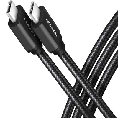 Cablu de date / incarcare AXAGON BUCM3-CM15AB USB-C la USB-C 3.2 Gen1 1.5m PD 60W 20V/3A foto
