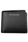Cumpara ieftin Tommy Hilfiger Portogel barbati CC Flap, din piele naturala, Negru (Marime: