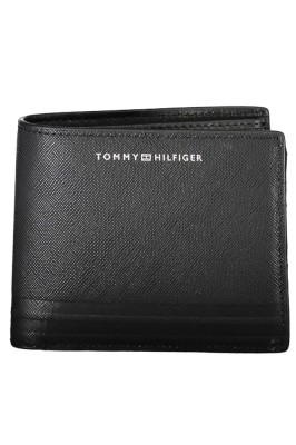 Tommy Hilfiger Portogel barbati CC Flap, din piele naturala, Negru, Universala foto