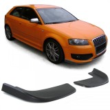 Flecuri spoiler frontal cupa aripi plate universale negre performanta 2 Performance AutoTuning