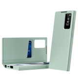 Husa tip carte Asteroid GSM SmartView Series pentru Samsung Galaxy S26 Ultra, Piele ecologica, Verde