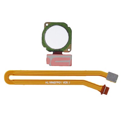 Buton meniu + flex Huawei Mate 10 Lite WHITE foto