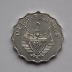 2 FRANCS 1970 -FAO- RWANDA-AUNC