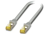 Patch cord S/FTP 6a litat Cu LSZH gri 1m - Patch cord Ethernet 6a gri 1m