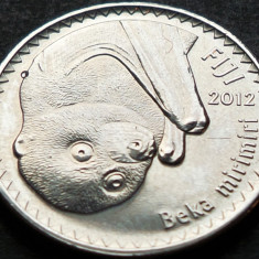 Moneda exotica 10 CENTI - INSULELE FIJI, anul 2012 * cod 4573 = UNC