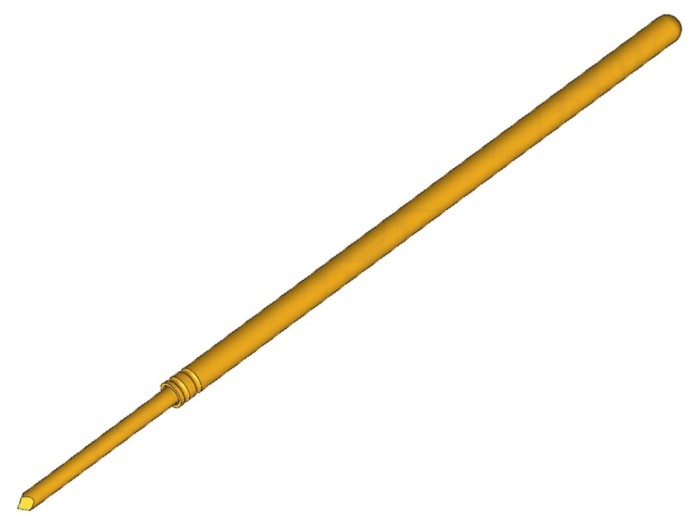 Ac de testare 4,3mm 3A aurit