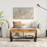 vidaXL Măsuță de cafea, 90x50x40 cm, lemn masiv de mango 352872